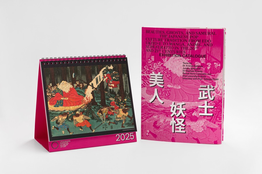 2025 calendar + exhibition catalogue in English