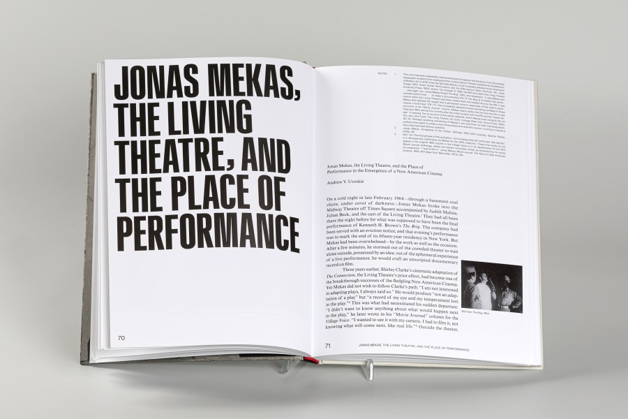 Jonas Mekas. The camera was always running