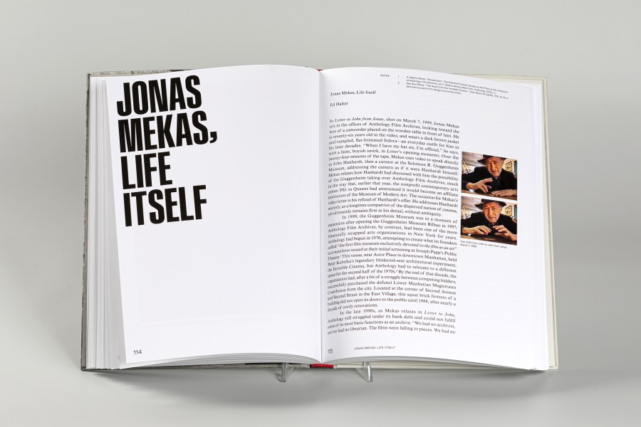 Jonas Mekas. The camera was always running