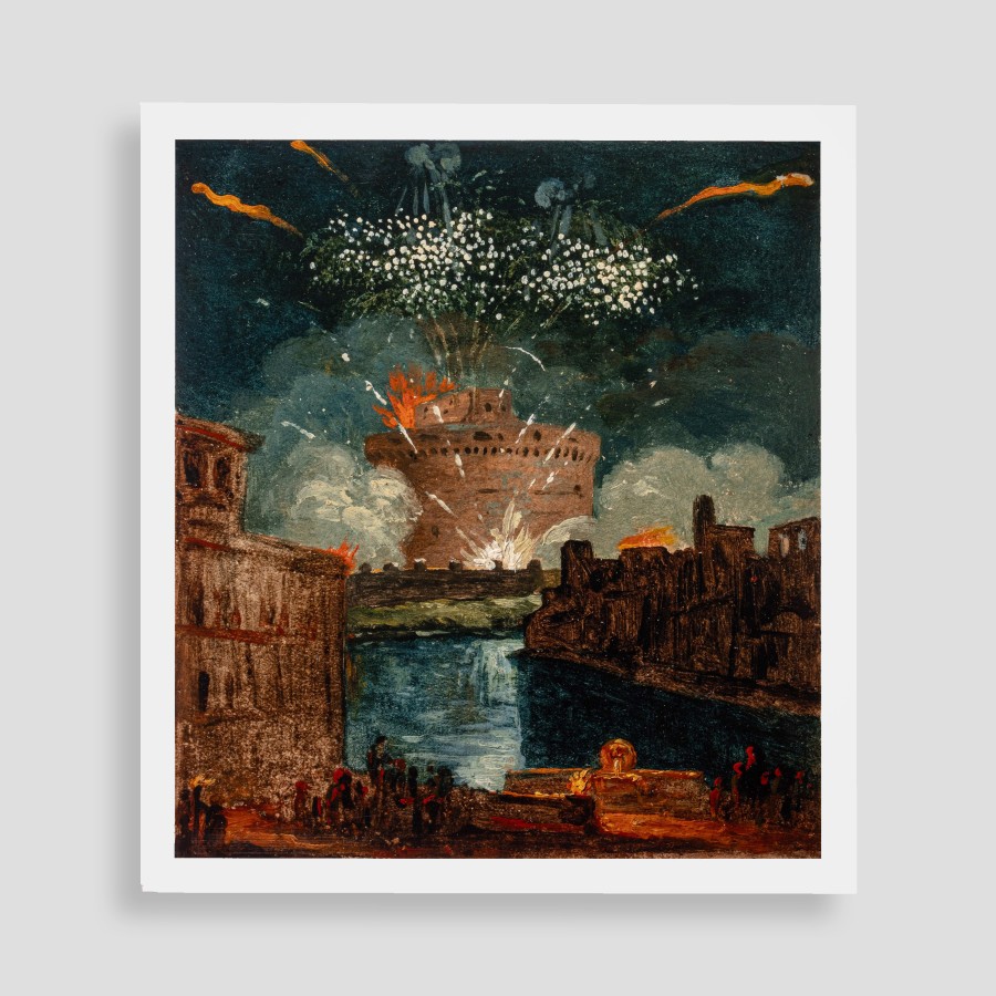 Kanutas Ruseckas. Šv. Angelo pilis. Reprodukcija