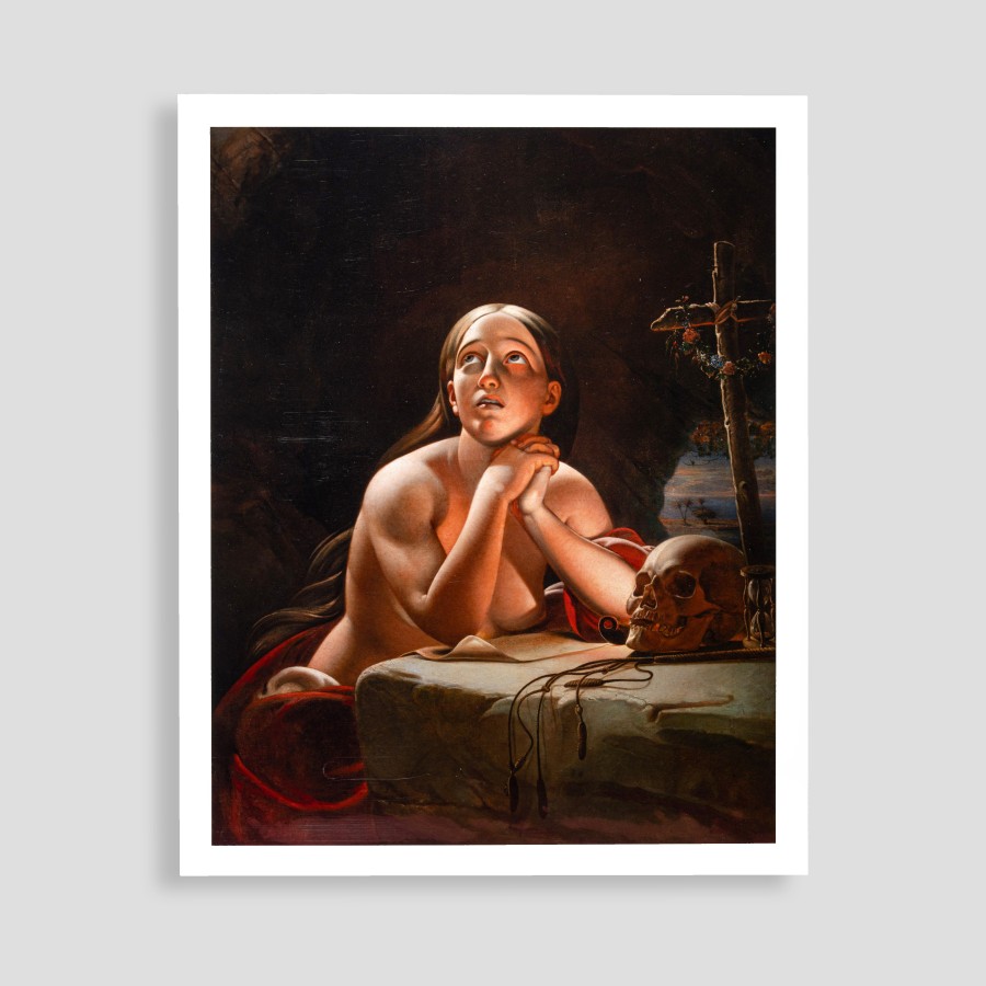 V. Neveravičius. Atgailaujanti šv. Marija Magdalietė. Reprodukcija