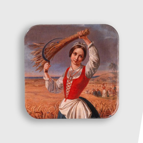 Puodelio padėkliukas „Pjovėja“