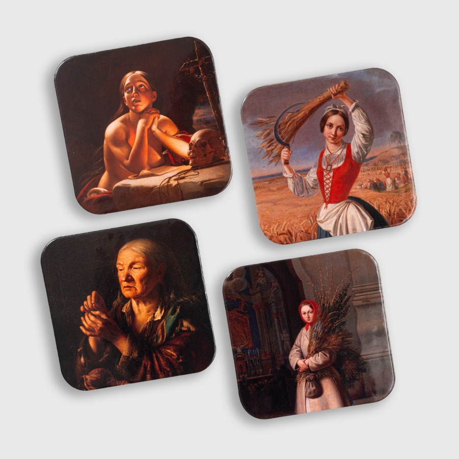 Puodelio padėkliukas „Pjovėja“